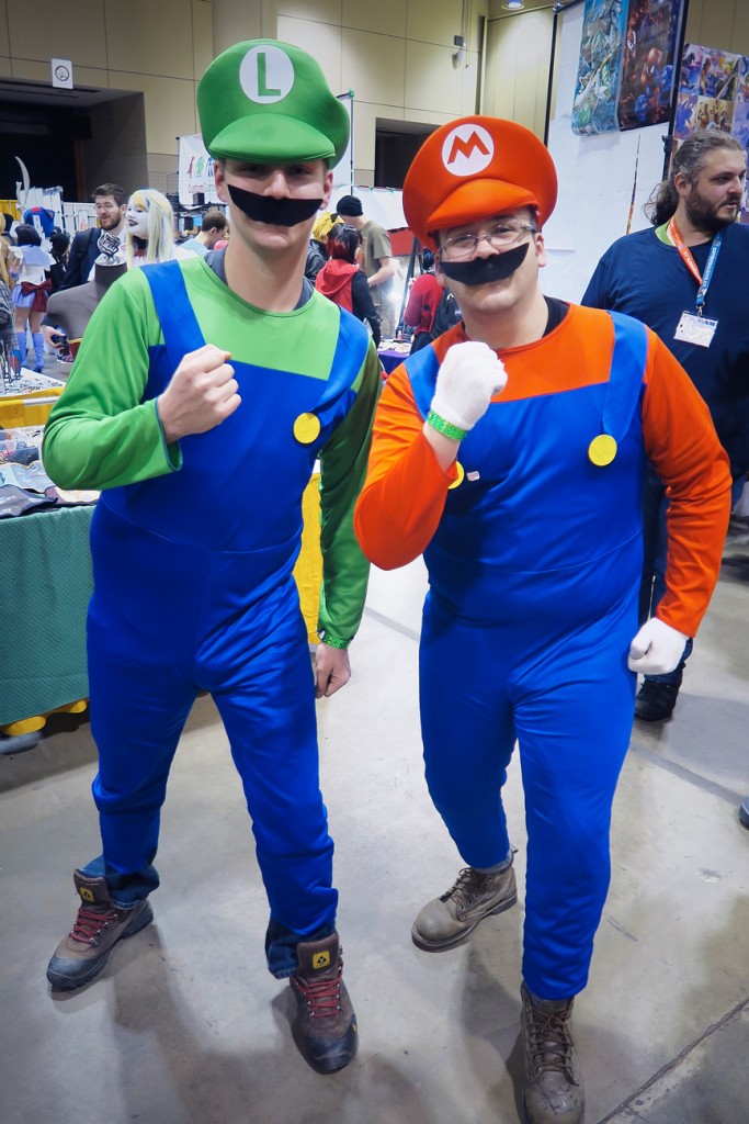 Toronto Comicon 2016 - Mario Brothers